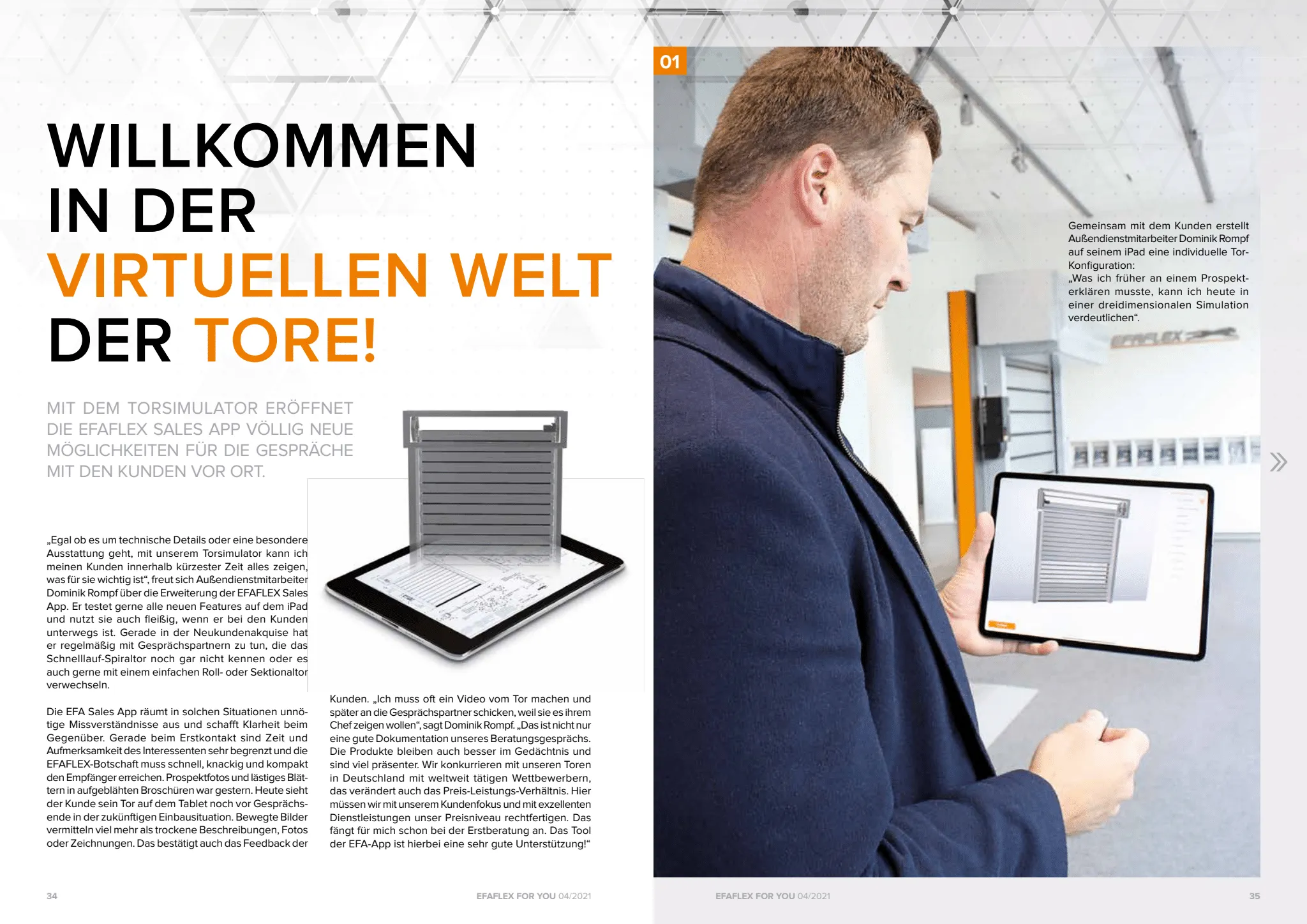 EFA-Magazin 07/2021: Beitrag zum Torsimulator, Seite 1